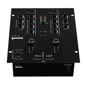 Gemini PS2 Professional 2-Channel DJ Mixer