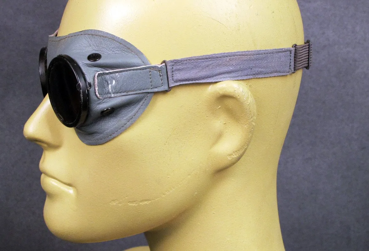 German WW2 Mountain & Motorized Troop Goggles: Carl Zeiss- Umbral