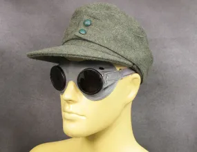 German WW2 Mountain & Motorized Troop Goggles: Carl Zeiss- Umbral