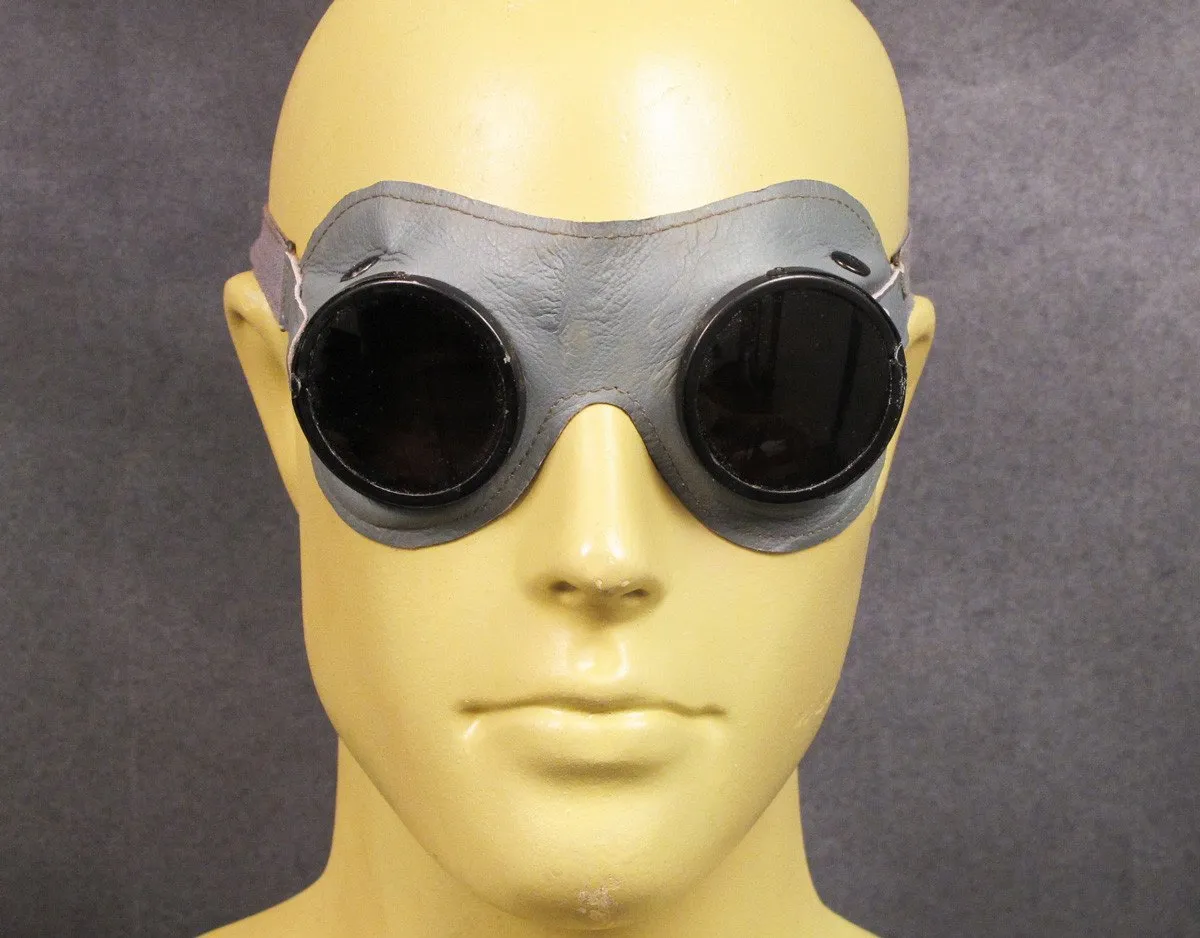 German WW2 Mountain & Motorized Troop Goggles: Carl Zeiss- Umbral