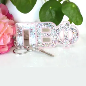 Glitter Keychain
