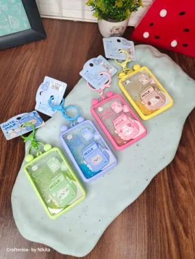 Glitter keychains