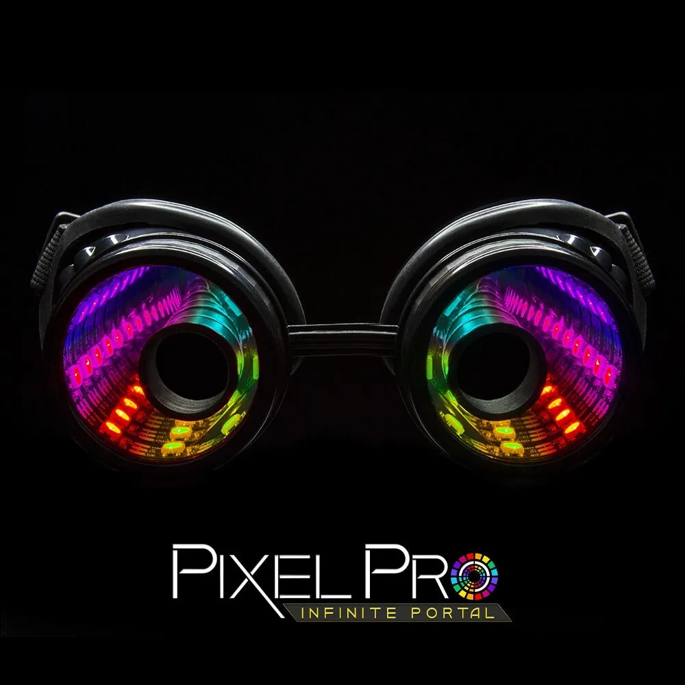 GloFX Pixel Pro Infinite Portal LED Goggles