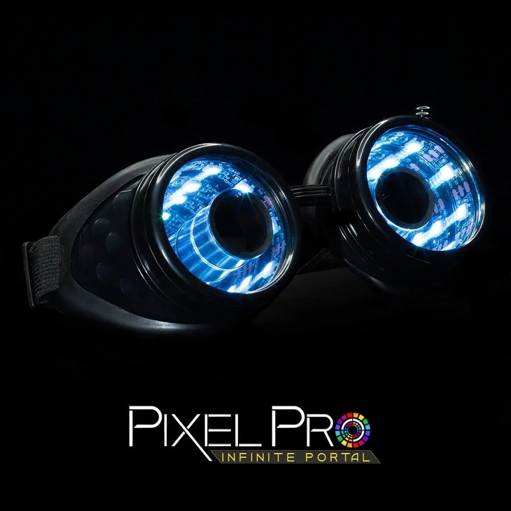 GloFX Pixel Pro Infinite Portal LED Goggles