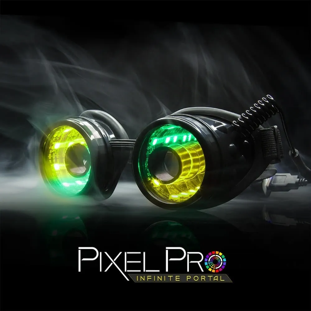 GloFX Pixel Pro Infinite Portal LED Goggles