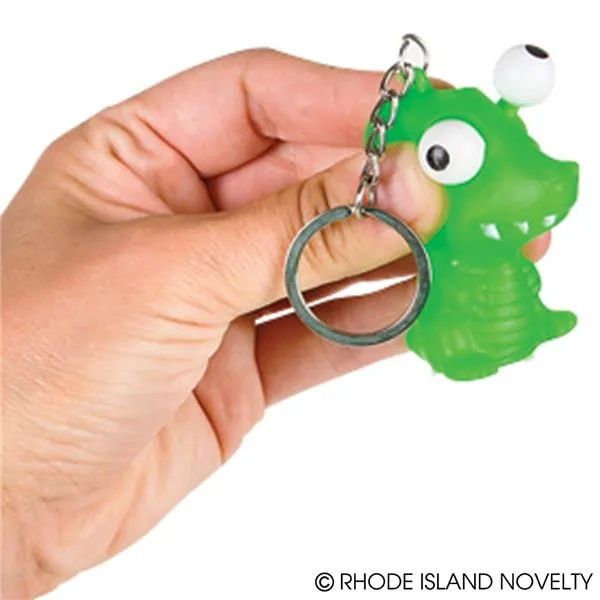 Googly-Eyed Animal Keychain (12/unit), #12414 (E-12)