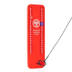GoSports Hook 21 Ceiling Mount Ring Swing Game - Red