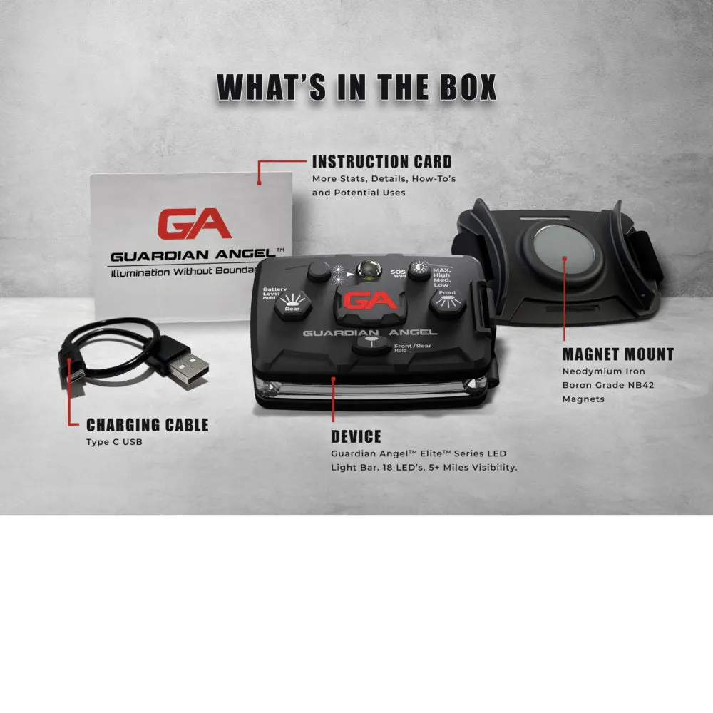 Guardian Angel Elite Series Wearable Safety Light Gen 3 [SPECIAL ORDER]