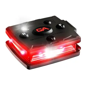 Guardian Angel Micro Series Wearable Safety Light (Red/ Red)