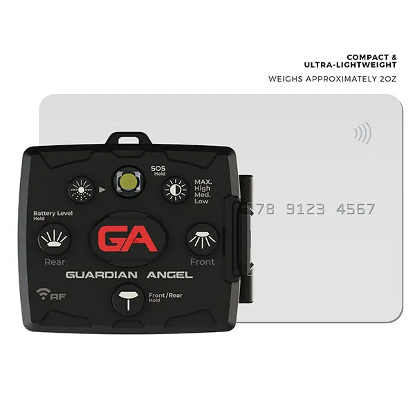Guardian Angel Micro Series™ Wearable Safety Light – White/White