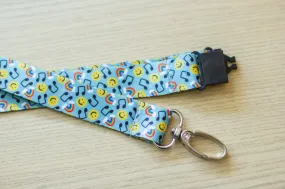 Happy Rainbow Lanyard