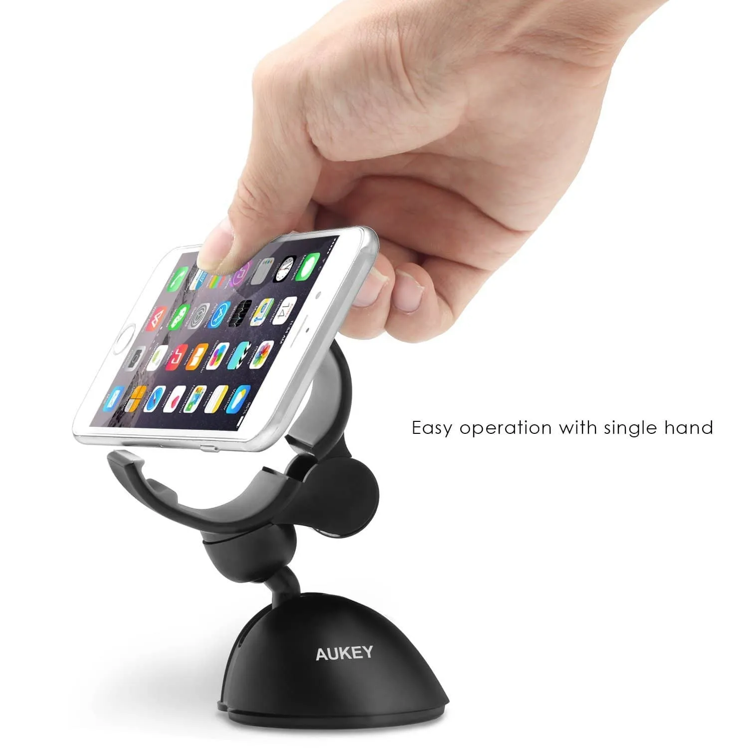 HD-C11 Windshield Dashboard 360 Degree Rotating Universal Car Mount Holder