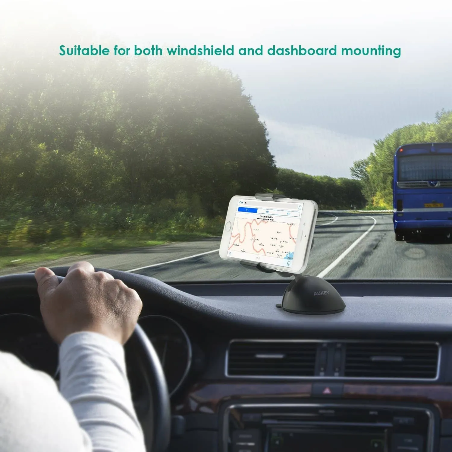 HD-C11 Windshield Dashboard 360 Degree Rotating Universal Car Mount Holder