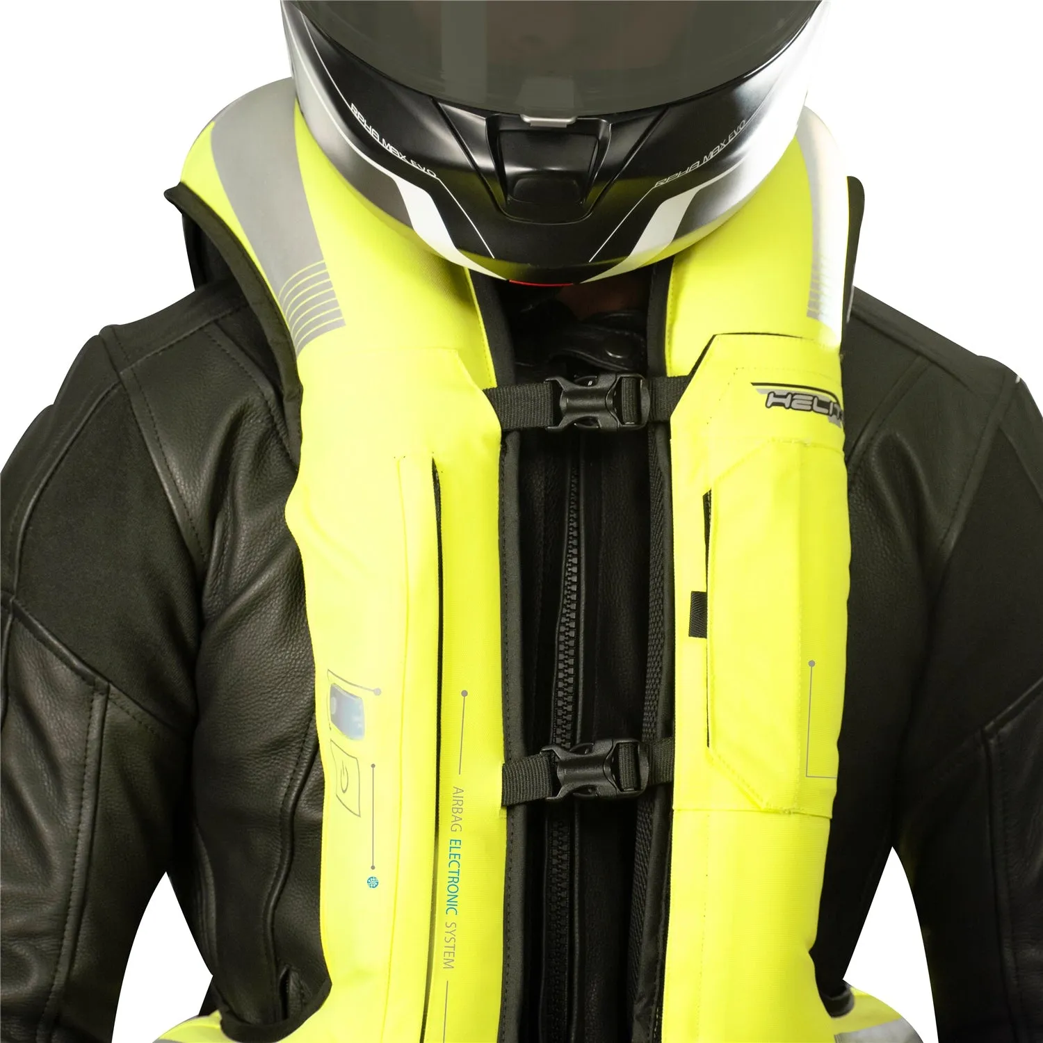 Helite Electronic Hi-Viz Turtle Jacket