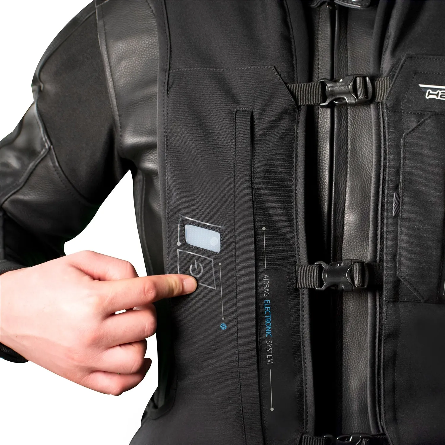 Helite Electronic Turtle Black Jacket