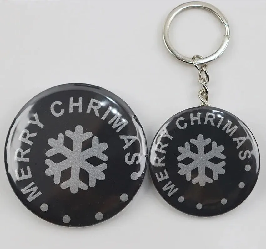 High Visibility Tinplate Badge