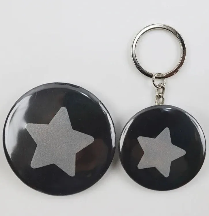 High Visibility Tinplate Badge