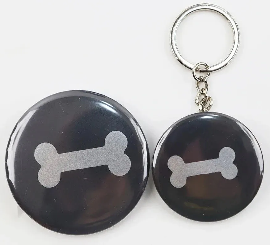High Visibility Tinplate Badge