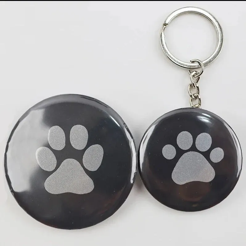High Visibility Tinplate Badge