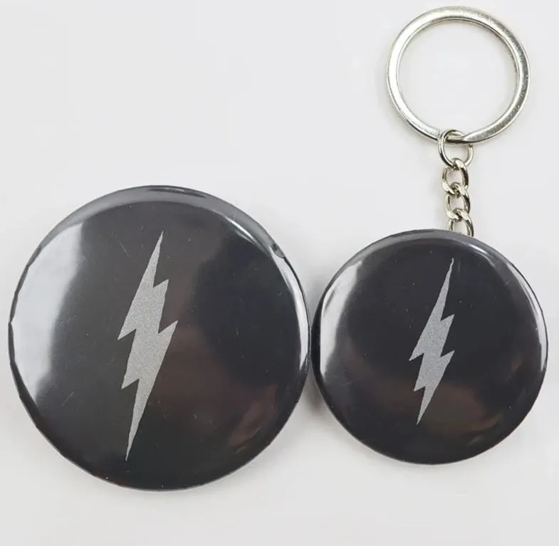 High Visibility Tinplate Badge