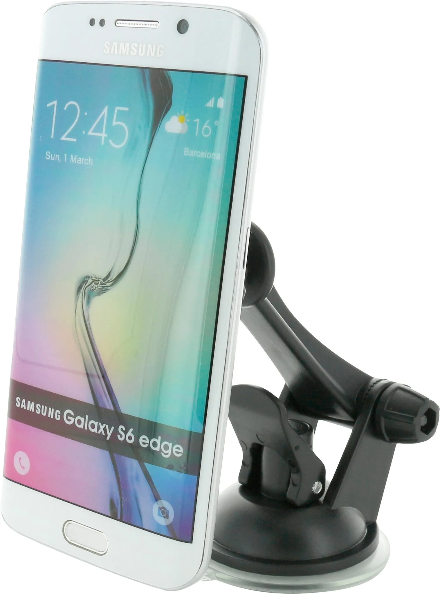 Holdit Car Magnet Universal Phone Holder With Suction Cup - Quick Snap Magnet Family System