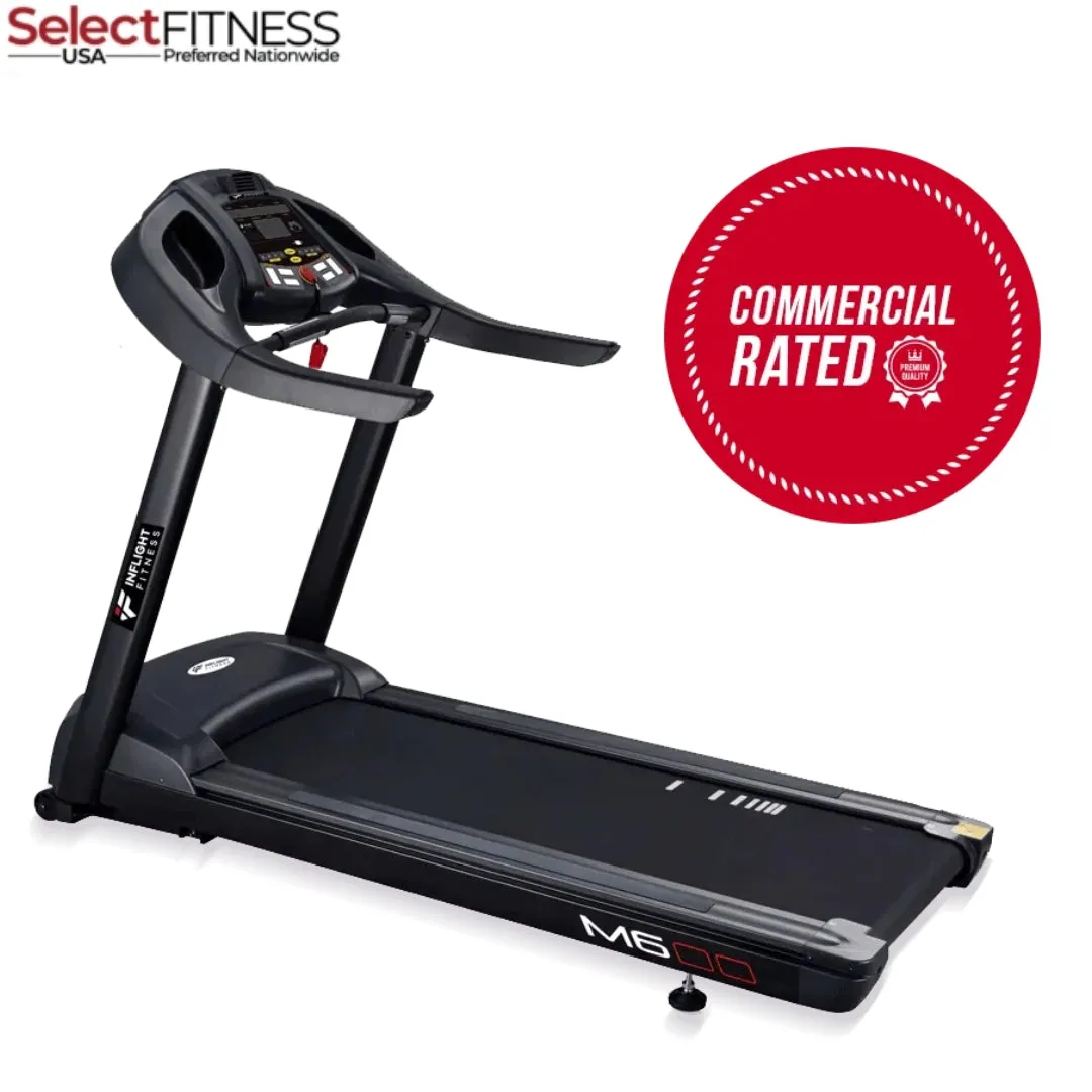 Inflight Fitness M6 (AC/DC) Commercial Treadmill