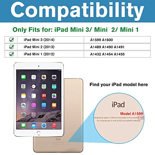 iPad Mini 1st Gen/2nd Gen/3rd Gen 7.9" Slim Protective Case | ProCase
