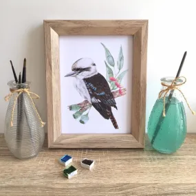 Kookaburra Art Print Left