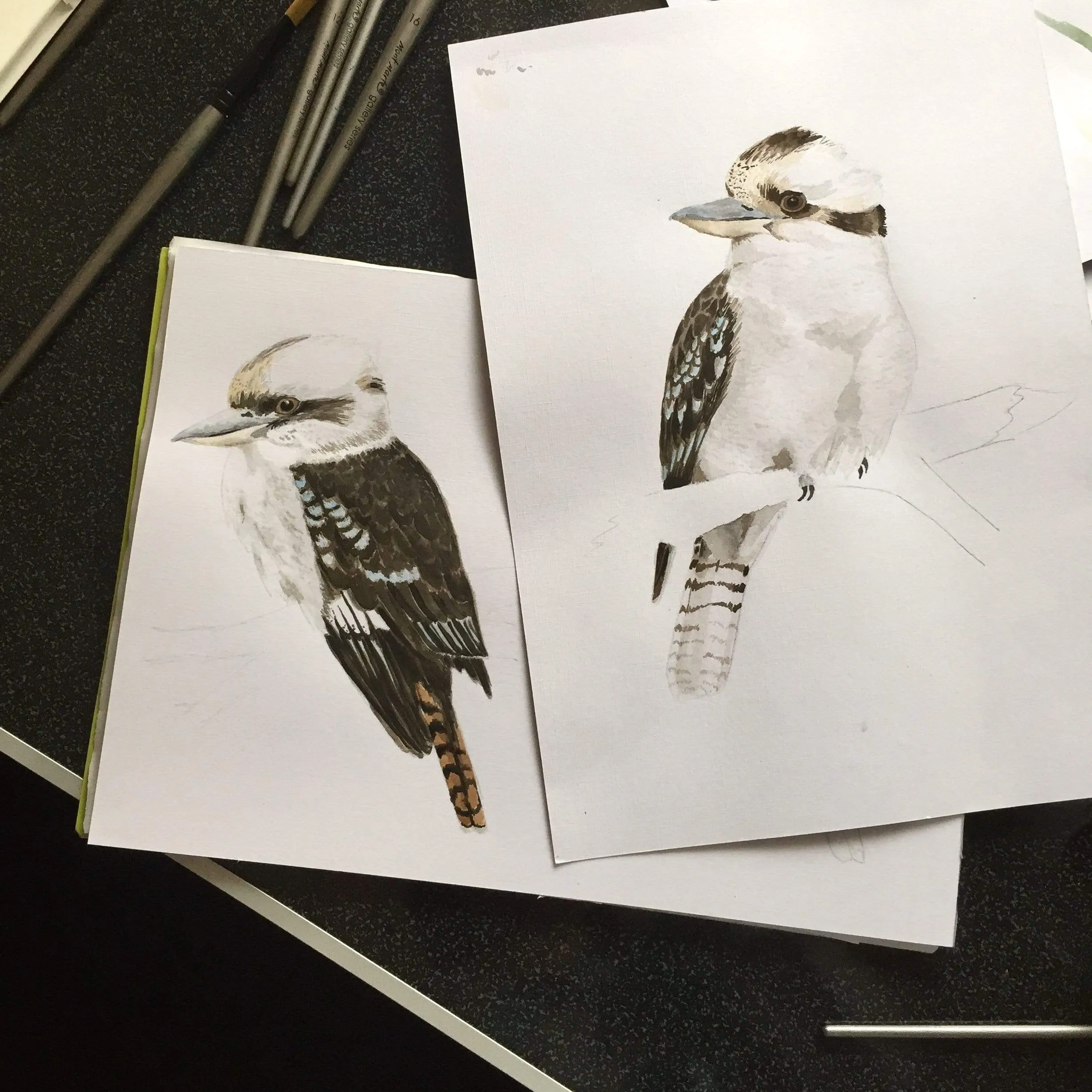 Kookaburra Art Print Left
