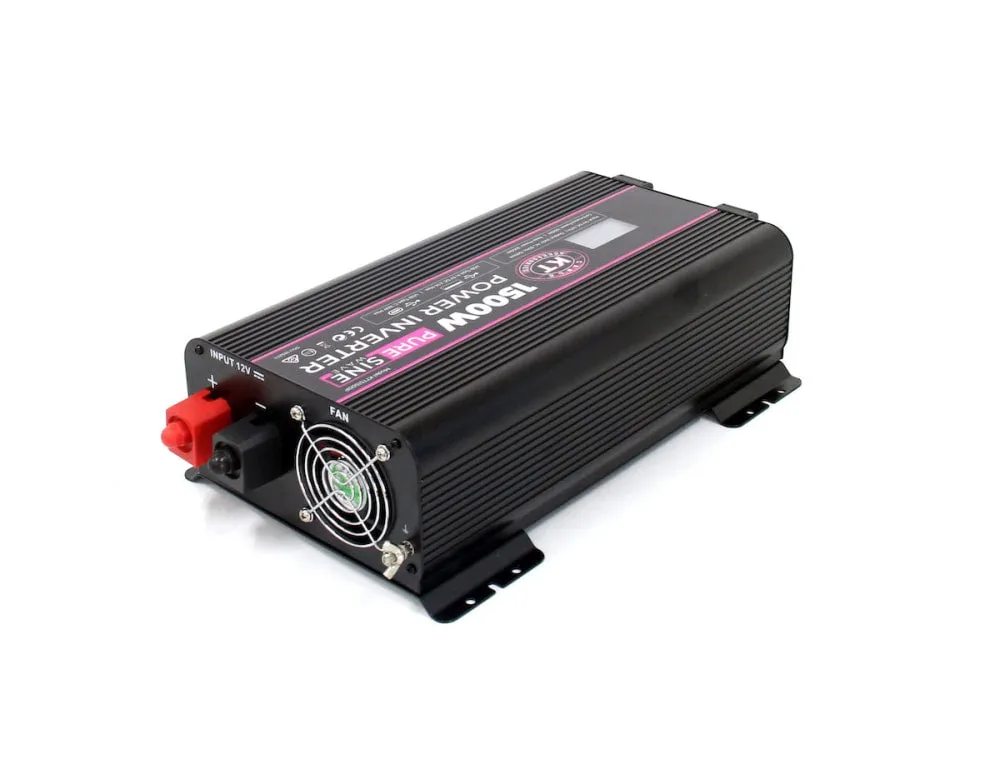 KT 1500W Pure Sine Wave 12V to 240V Inverter