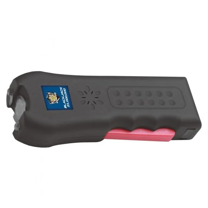 Ladies Choice Black Jack Flashlight Stun Gun & Personal Alarm 21M Volts