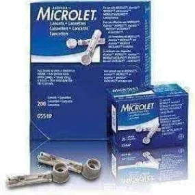 LANCETY MICROLET x 25 pieces