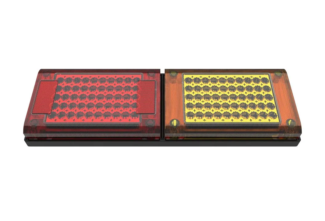 Led Jumbo Twin Red/Amber - 10-30V Multi