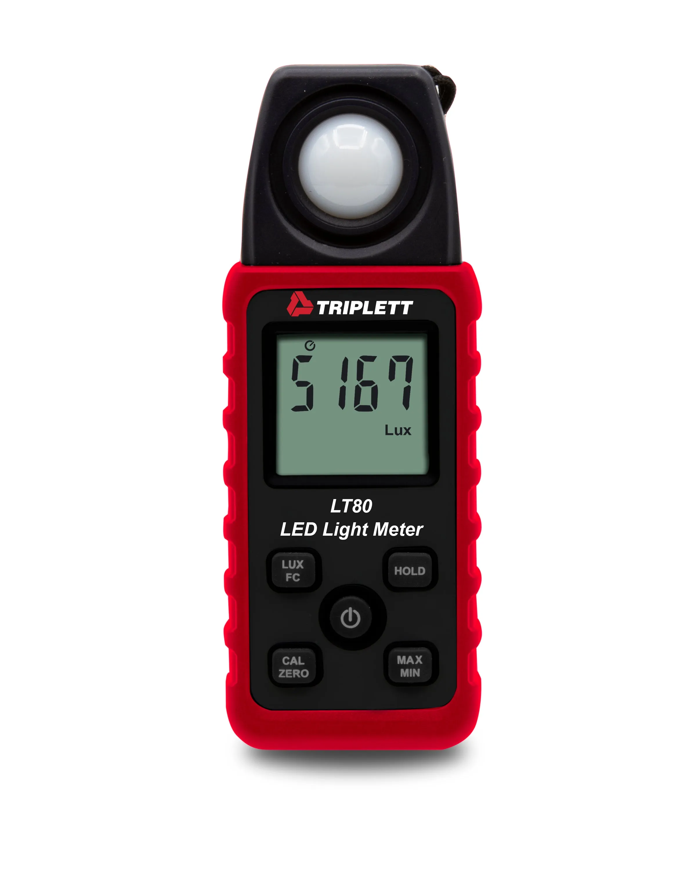 LED Light Meter : Measures Light Intensity 400K LUX, Verify OSHA Safety Requirements - (LT80)