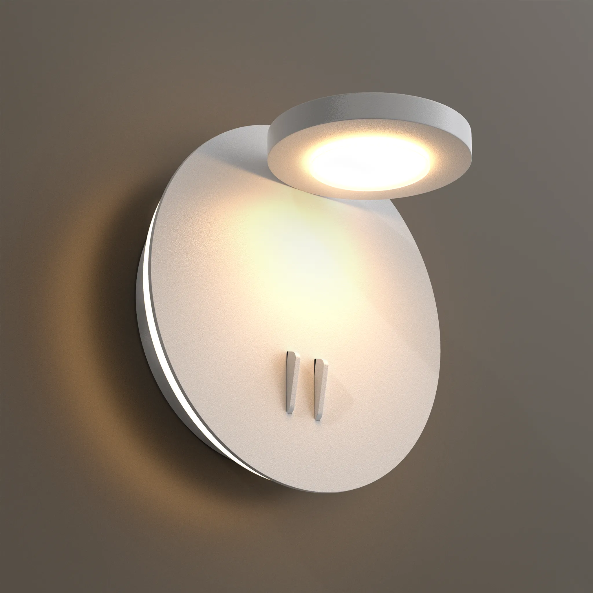 LED Wall Sconce Light Fixture, Dimmable, 3000K (Warm White) (W706222-1)