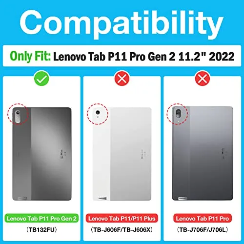 Lenovo Tab P11 Pro 11.2" 2nd Gen 2022 Folio Protective Case | ProCase