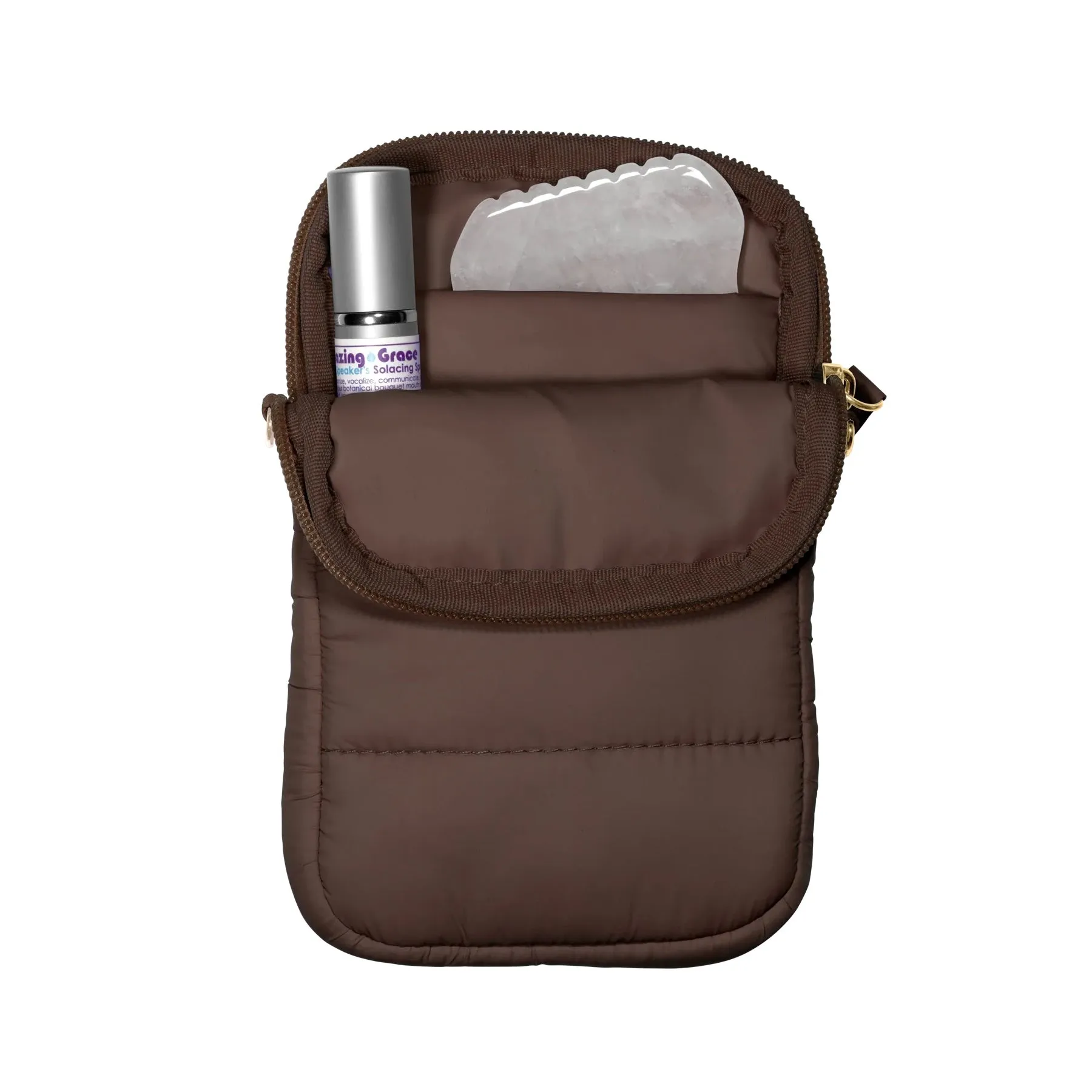 LIVING LIBATIONS - Super Sling Puffer Traveller with EMF Shield