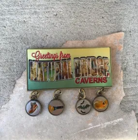 Magnet Greeting From Natural Bridge