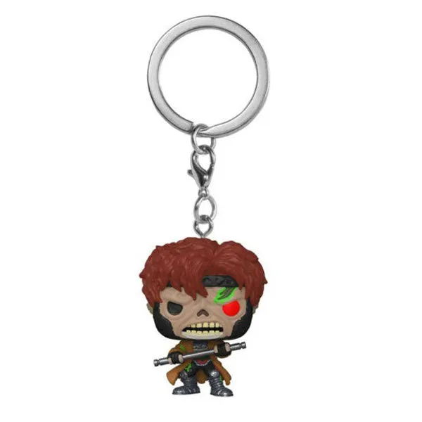 Marvel Zombies - Gambit Pocket Pop! Keychain