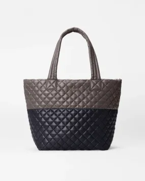 Medium Metro Tote Deluxe | Black Magnet