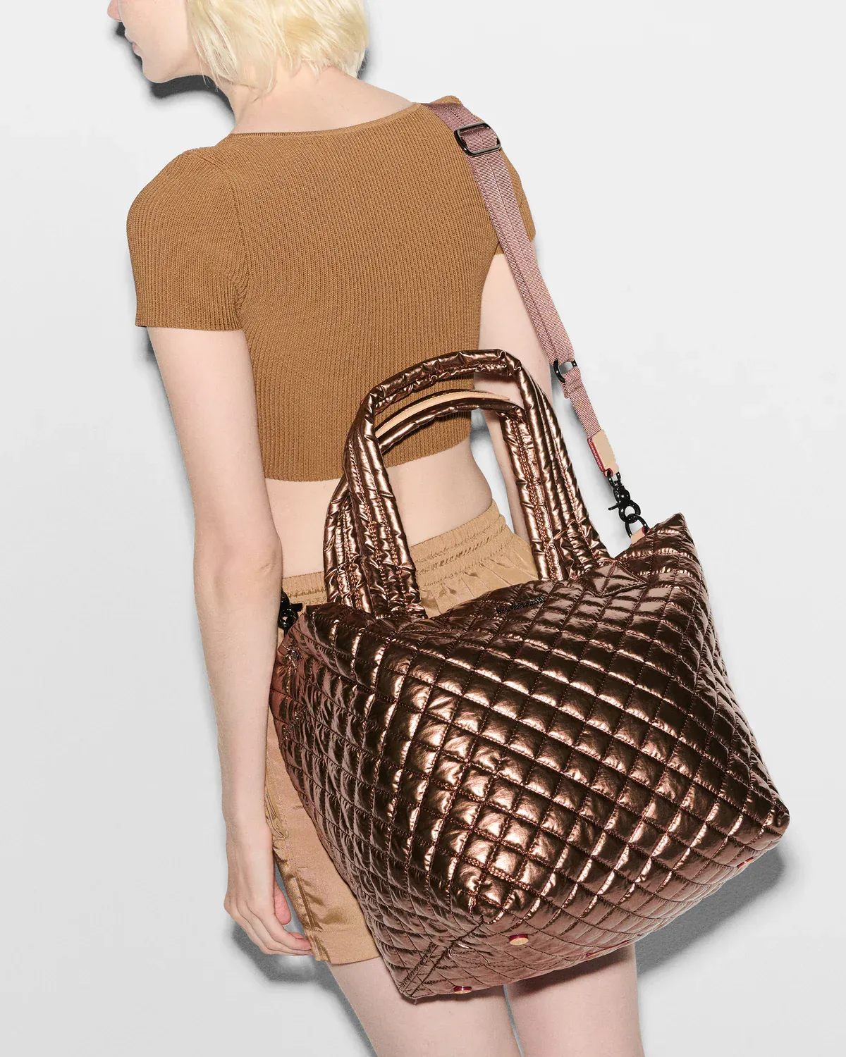 Medium Metro Tote Deluxe | Copper