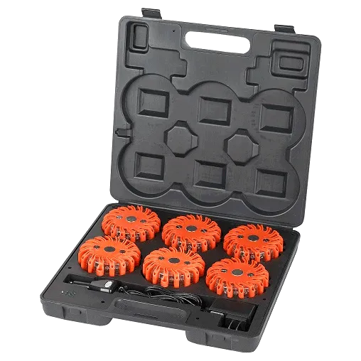 NWG Safety Beacon - Case of 6 (RED & BLUE LIGHTS)