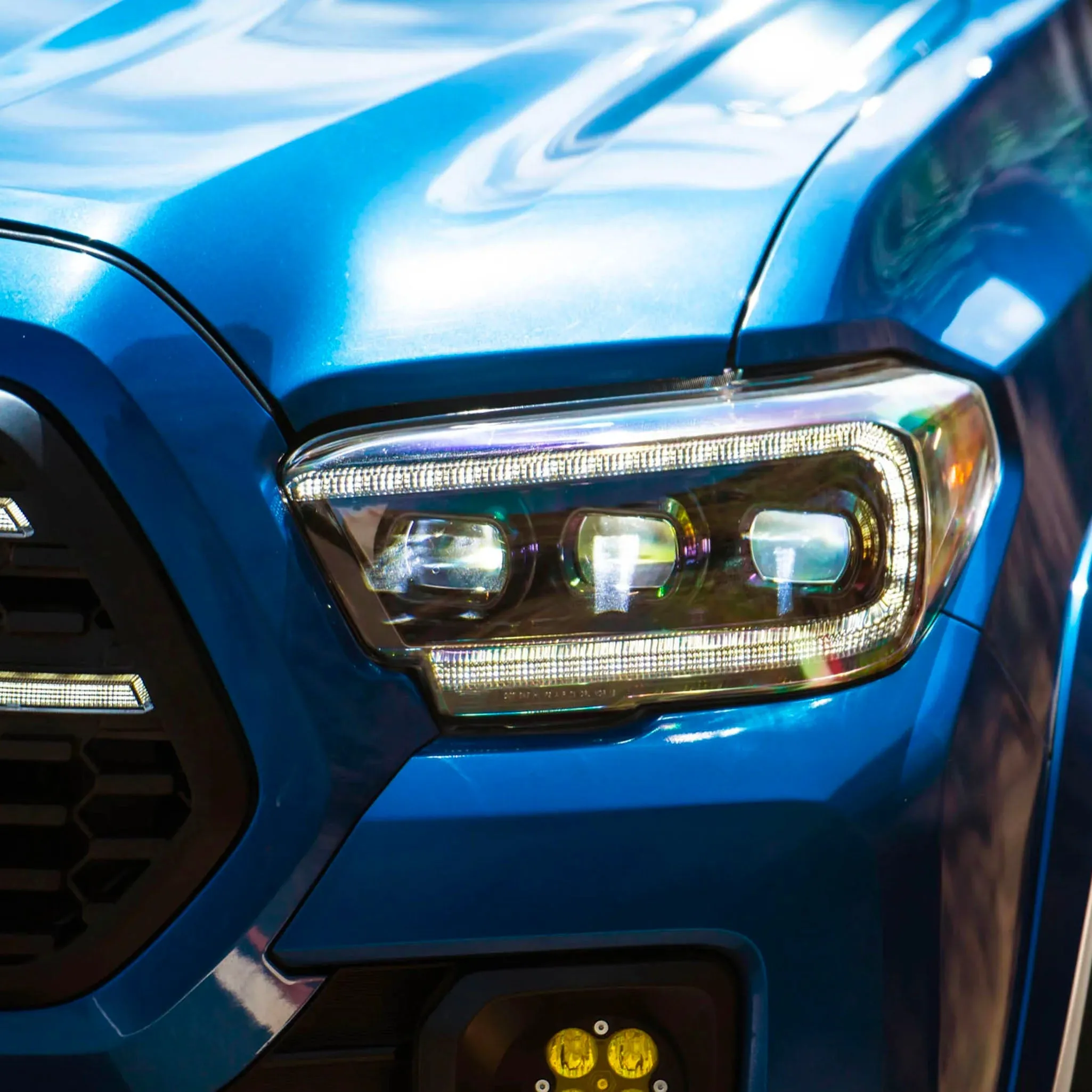 OLM Infinite Series LED Headlights & Grille Kit | 2016-2023 Toyota Tacoma