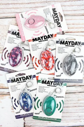 One Fashion Print Mayday Mini Alarm - SHIPS ASSORTED