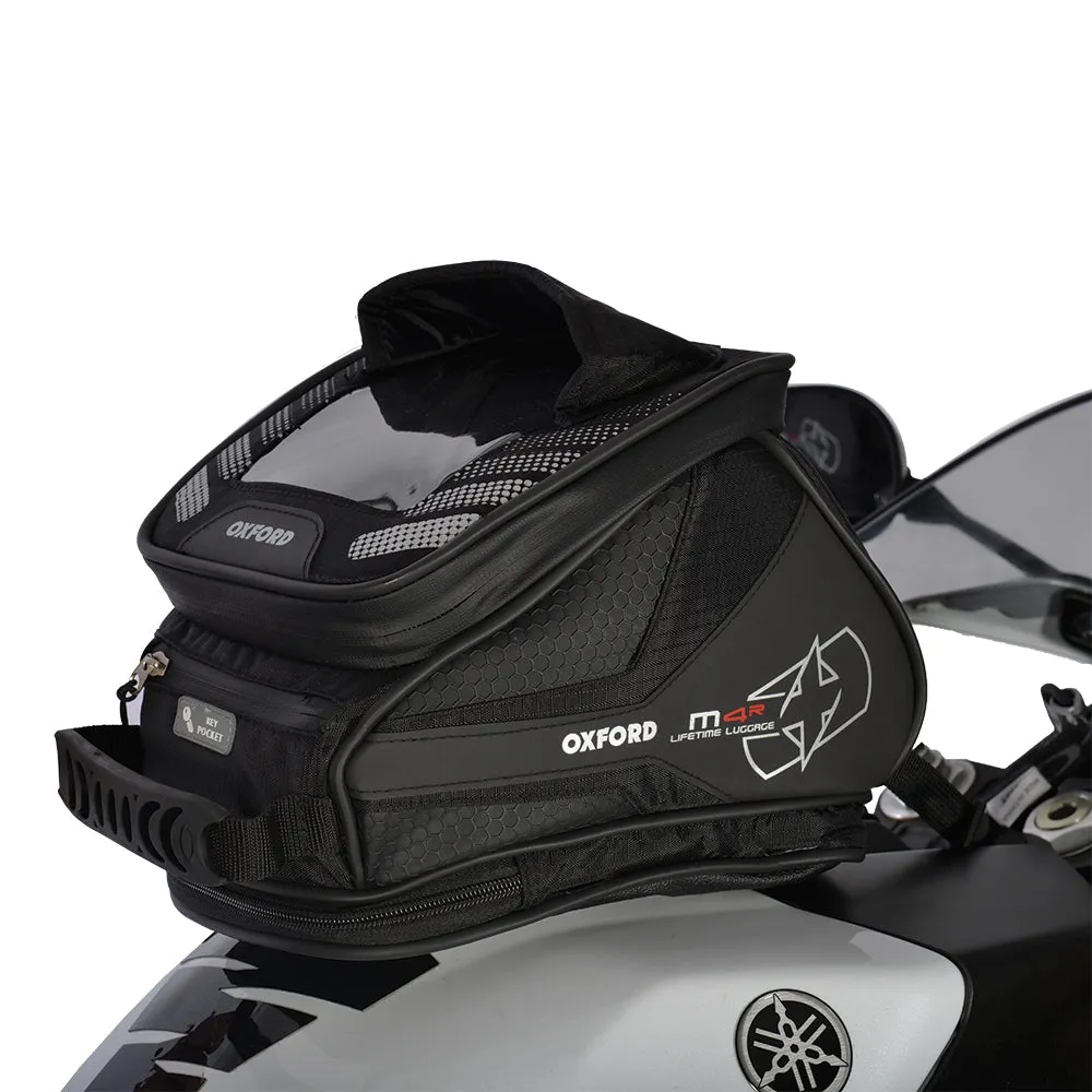 Oxford M4R Magnetic Tank / Tail Bag - Black