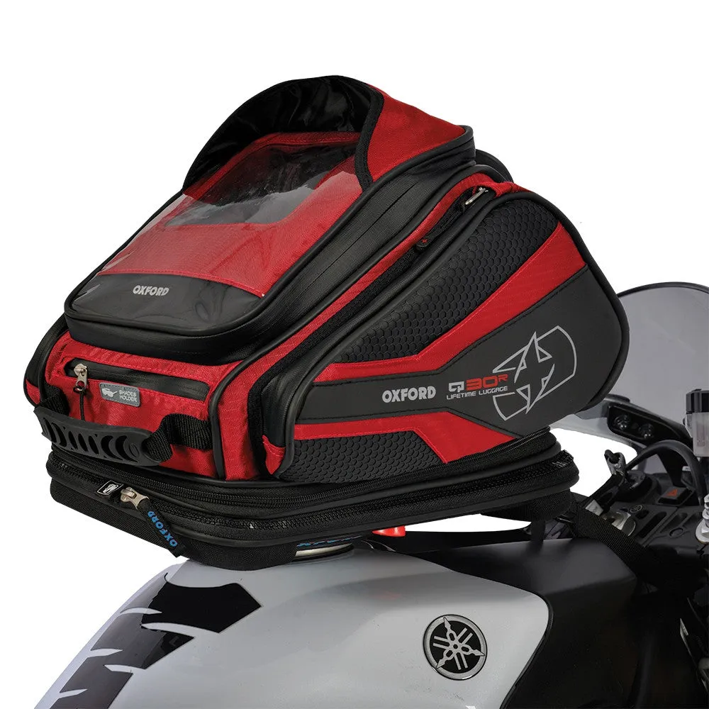 Oxford Q30R Quick Release Tank Bag - Red