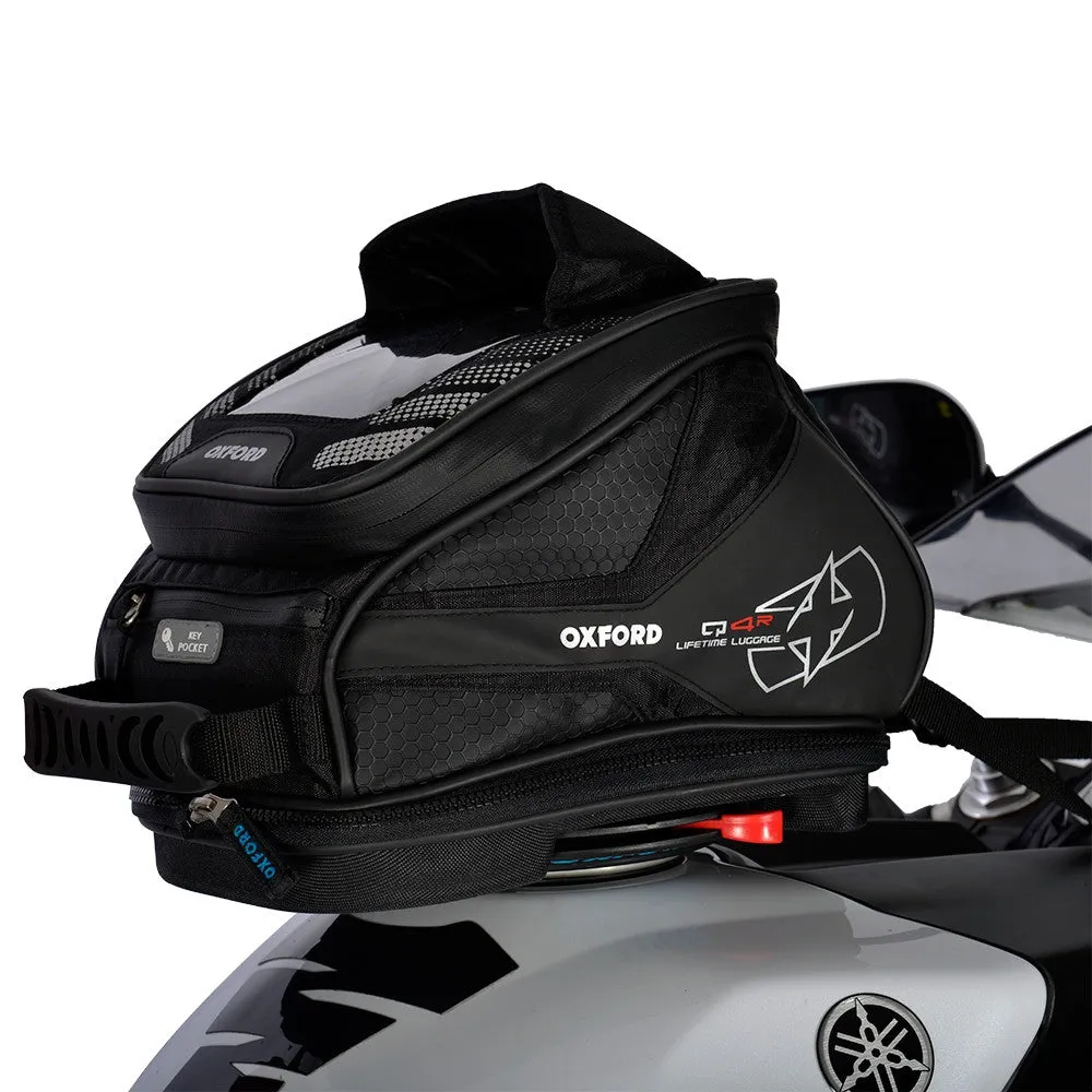 Oxford Q4R Quick Release 4 Litre Tank Bag - Black