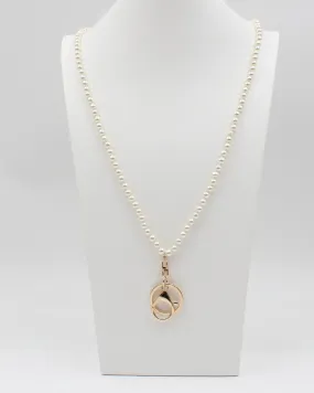 Pearl Gold Lanyard