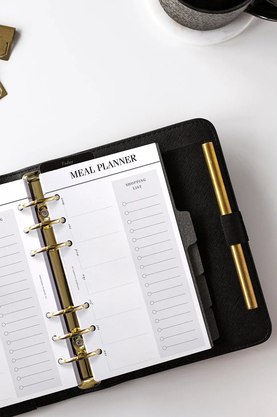 Personal Meal Planner Inserts