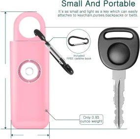 Personal Safety Siren Keychain Alarm